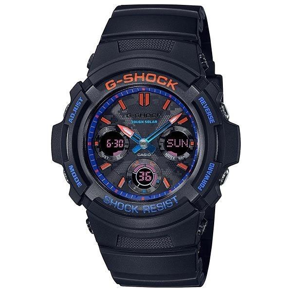 新品1円 G-SHOCK 電池交換不要ソーラーパワー 迷彩シティカモフラージュ 200m防水クロノグラフ 腕時計 AWR-M100SCT-1Aカシオ 逆輸入 メンズの画像8