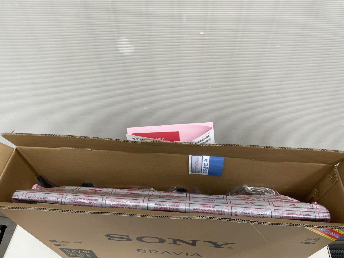 FR☆ 未使用 新品 開封のみ SONY BRAVIA 32インチ W50E KJ-32W500E 24年製 ソニー ブラビア 液晶テレビ 32V型 付属品有り 保証書付き の画像6