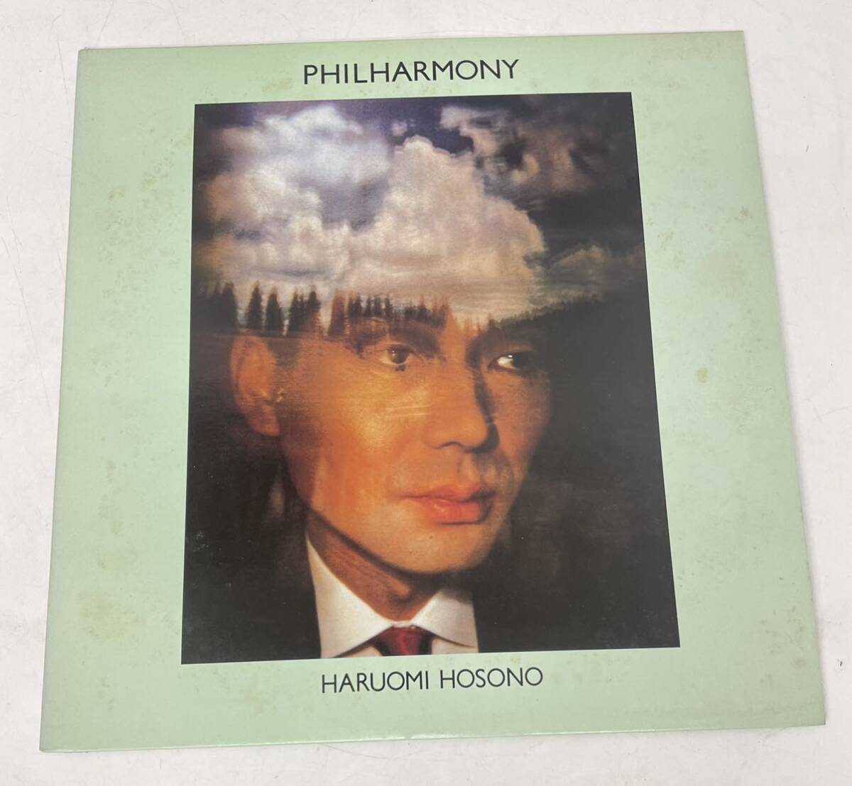 BK☆ 盤美品 PHILHARMONY HARUOMI HOSONO 12インチ レコード YLP-28001 フィルハーモニー 細野晴臣 _画像2