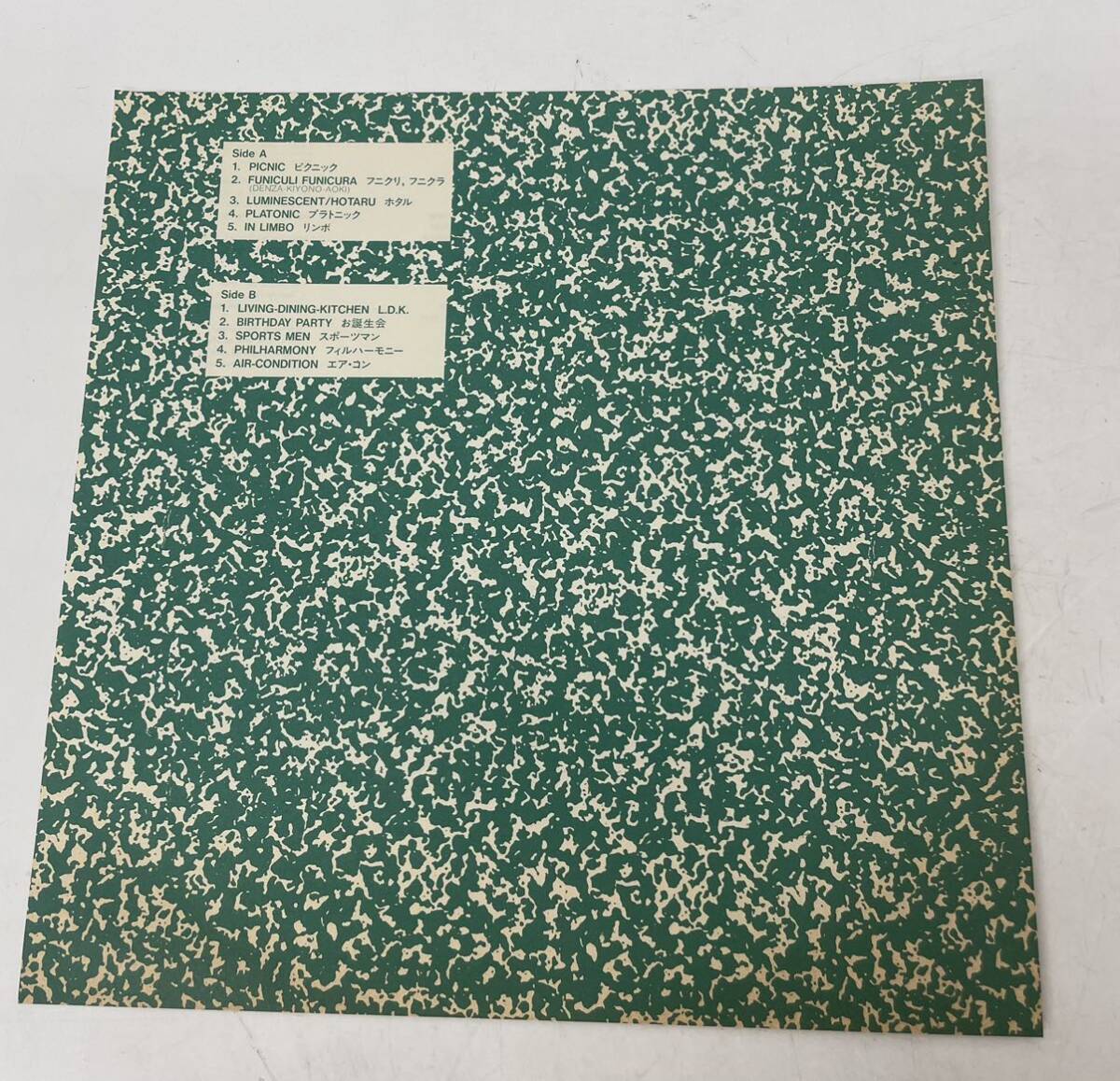 BK☆ 盤美品 PHILHARMONY HARUOMI HOSONO 12インチ レコード YLP-28001 フィルハーモニー 細野晴臣 _画像7