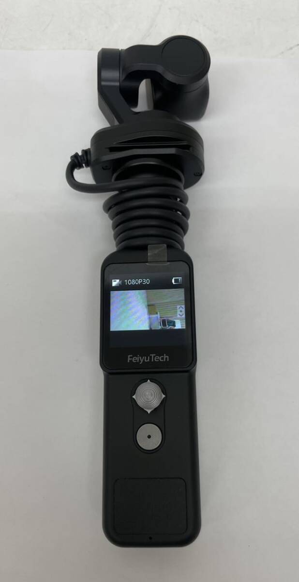 HK☆ 極美品 動作確認済 Felyu Tech Feiyu Pocket 2S Stablized Camera Vcam2S アクションカメラ 箱 説明書 付属品有り カメラ ブラックの画像2