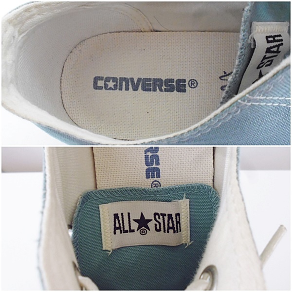 S6 CONVERSE コンバース ALL STAR (R) オールスター アール スニーカー 28cm ライトブルーの画像5