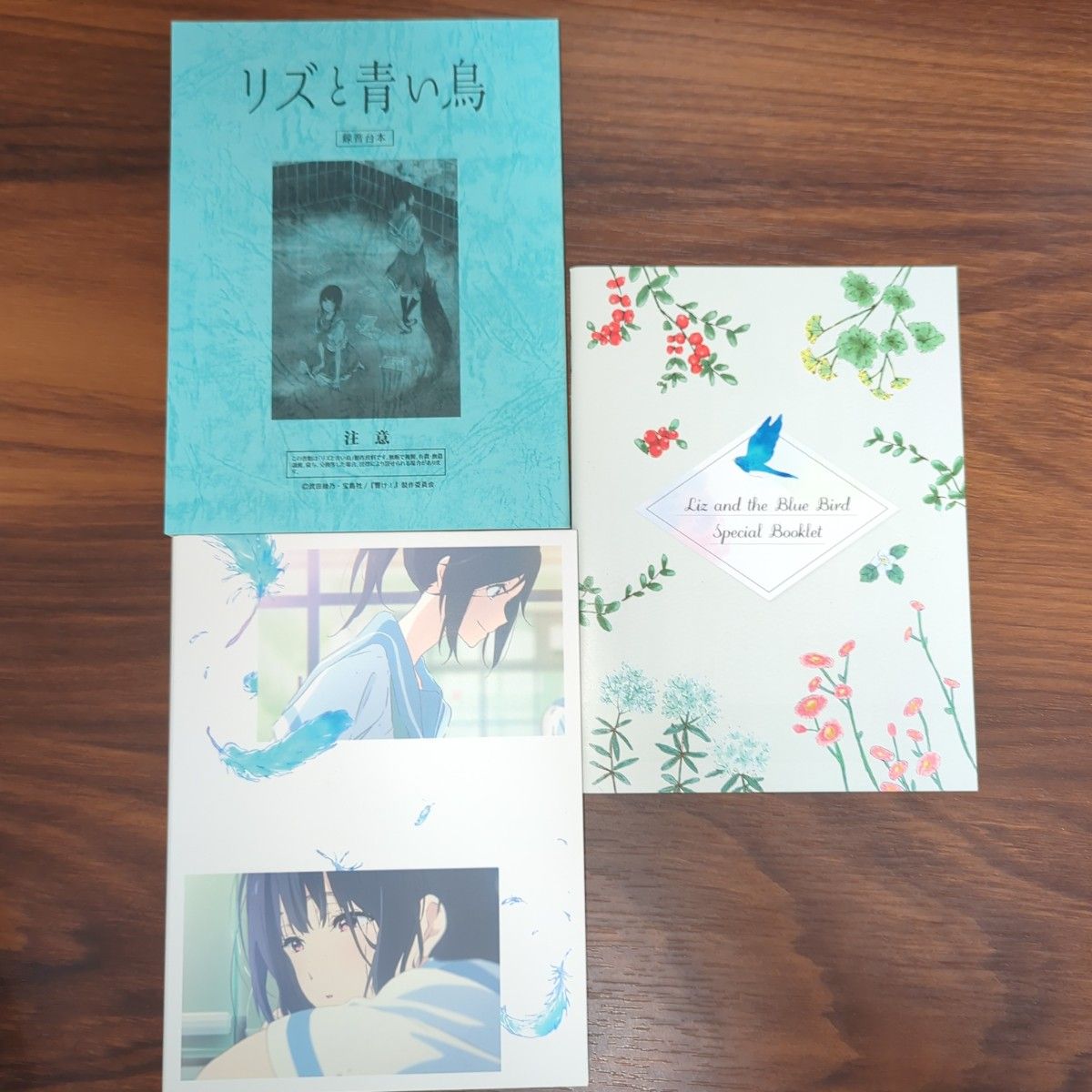 リズと青い鳥 台本付初回限定版 Blu-ray & パンフレット & 公式 リズと青い鳥 台本付初回限定版 Blu-ray & パンフレット & 公式