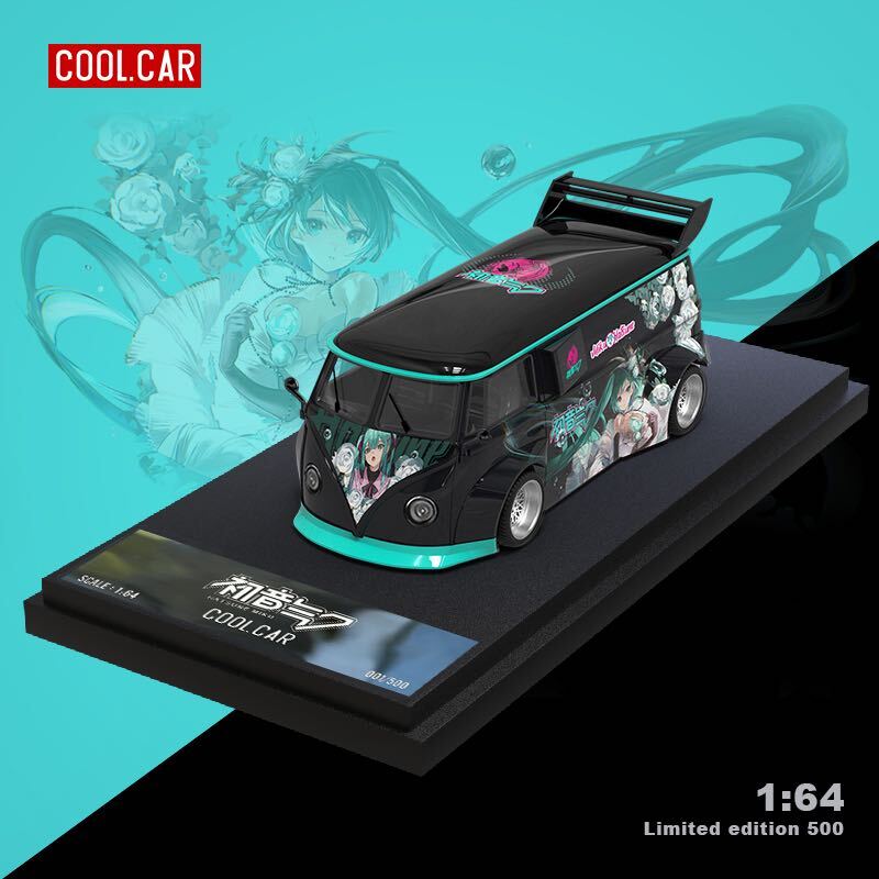 1/64 CoolCarフォルクスワーゲンVW T1 初音ミク_画像1