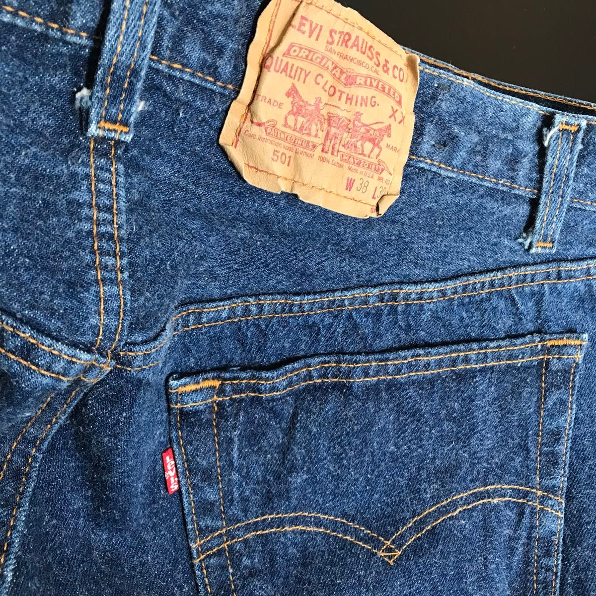 Levi's 501 80s vintage USA製 濃紺 デッドストック アメリカ製 Levi's 501 80s vintage USA製 濃紺 デッドストック アメリカ製