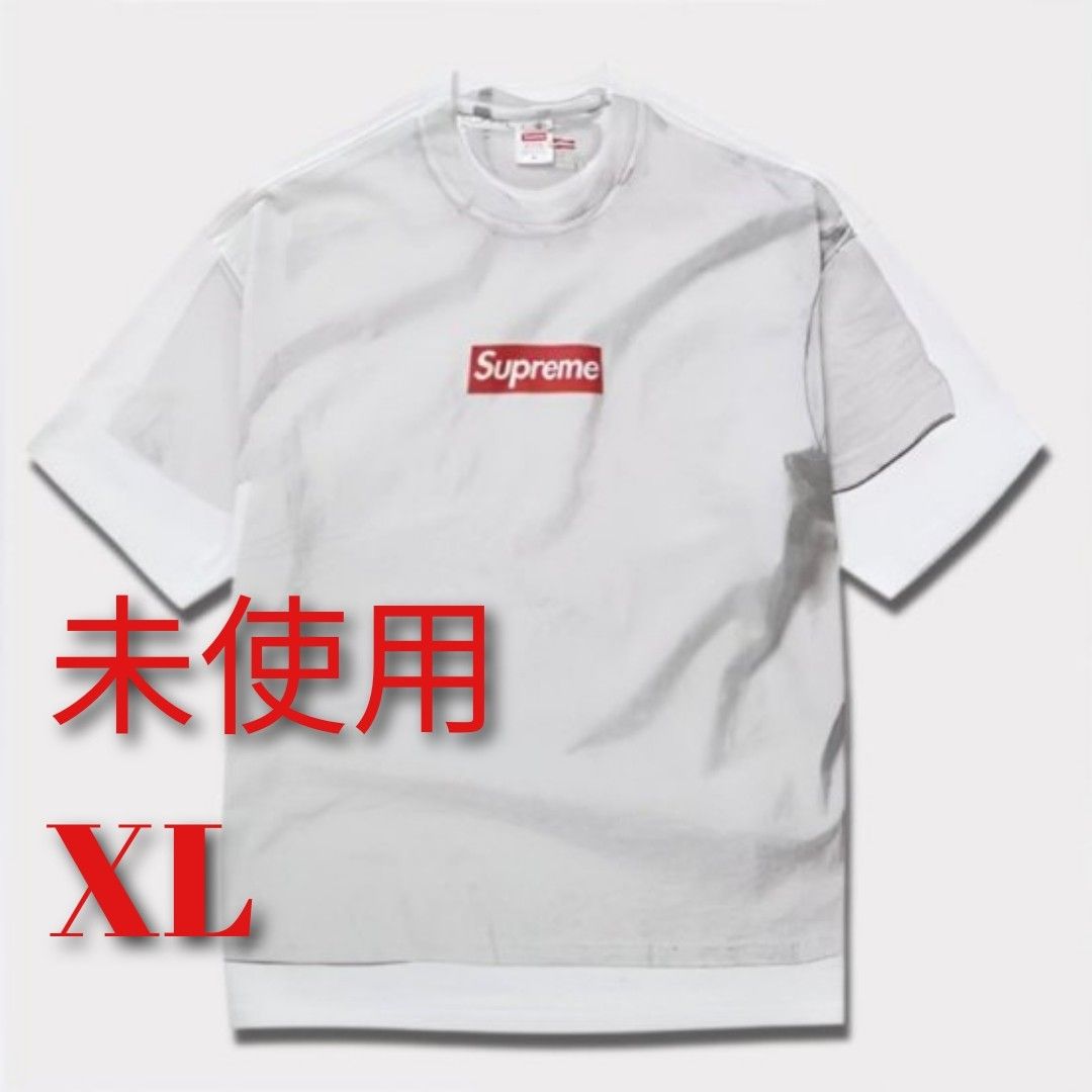 シュプリーム MM6 メゾン マルジェラ ボックス ロゴ Tシャツ  未使用 XL