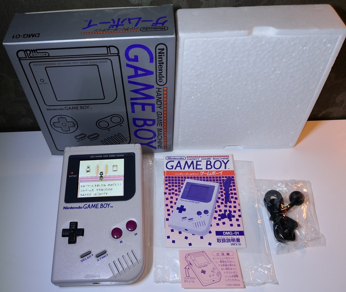 純正美品完品&IPS】初代ゲームボーイ 本体 ワイドIPS液晶改良 純正美品完品&IPS】初代ゲームボーイ 本体 ワイドIPS液晶改良