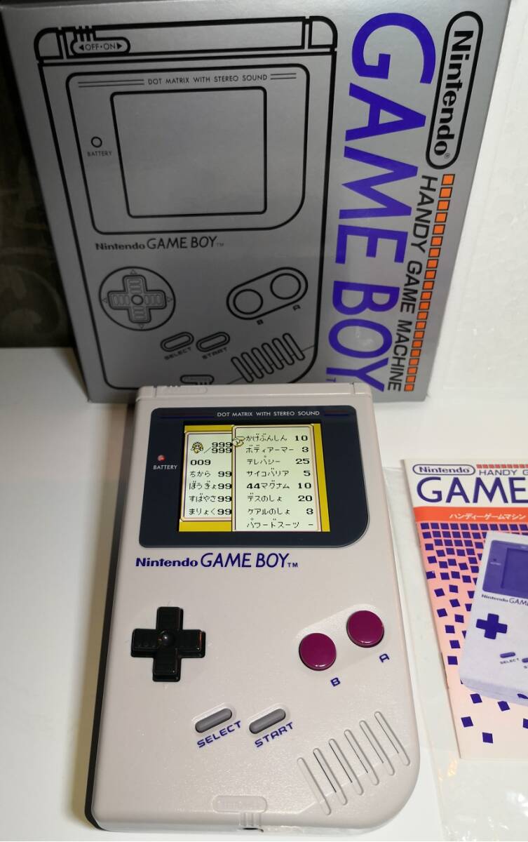 純正美品完品&IPS】初代ゲームボーイ 本体 ワイドIPS液晶改良 純正美品完品&IPS】初代ゲームボーイ 本体 ワイドIPS液晶改良