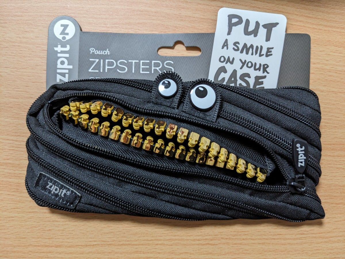 ペンケース ジップイット モンスター グリルズモンスター かわいい ステーショナリー 文房具 筆箱 ZIPIT