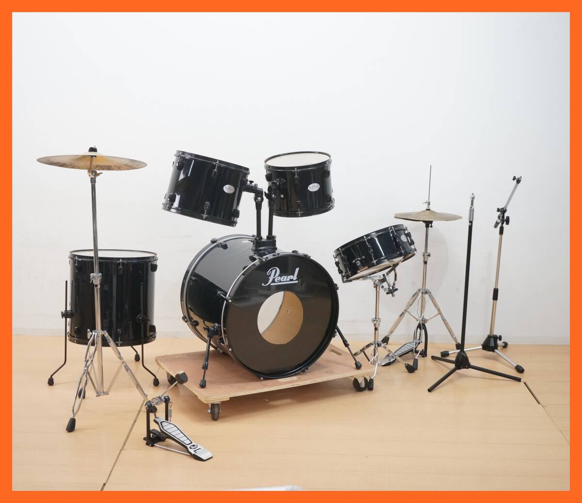 東ハ:【ドラムセット】Pearl パール SOUNDCHECK Series Drums サウンドチェック セット / スタンド2種セット ★送料無料★の画像1