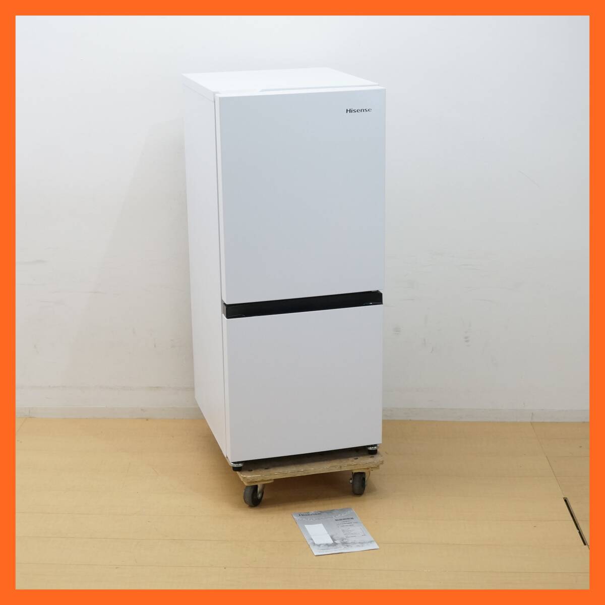 東ハ:【ハイセンス】2ドア 冷凍冷蔵庫 135L HR-D1304 2021年 耐熱トップテーブル 冷蔵室温度調節ダイヤル ★送料無料★の画像1