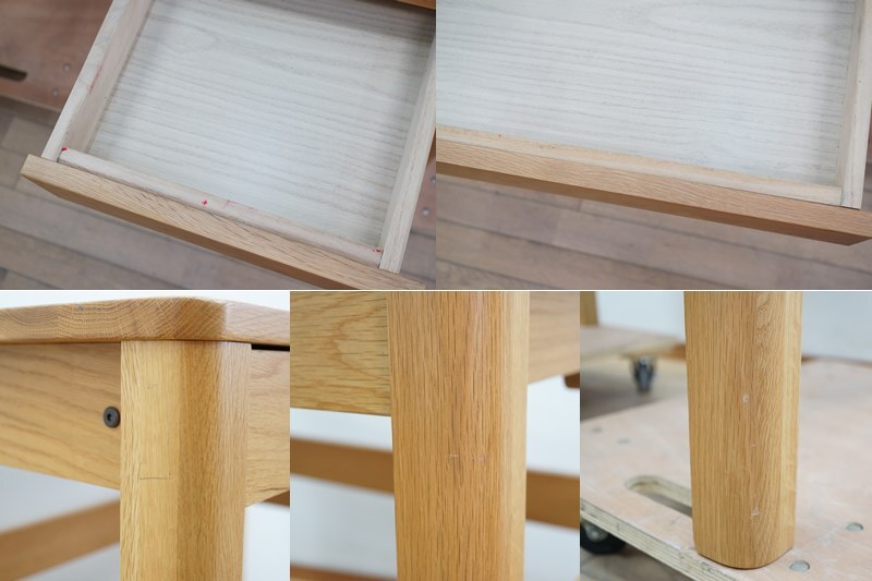  higashi is :[ACTUS/ actus ] desk set desk width approximately 105. natural tree oak material chest drawer storage writing desk Kids desk caster Wagon 