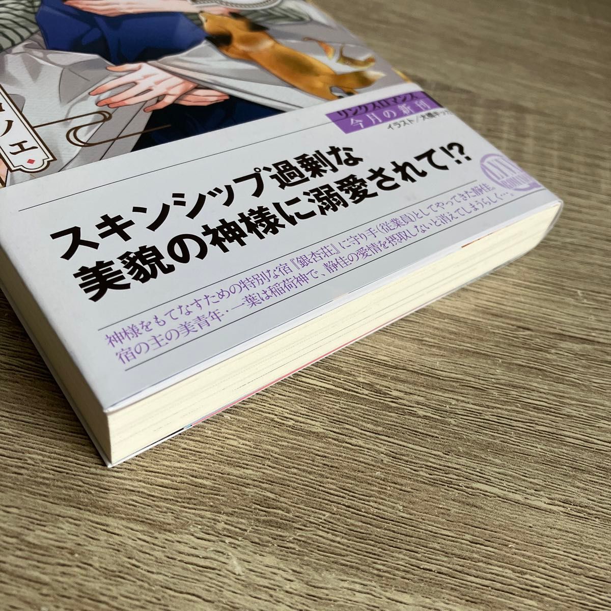 お稲荷様はいつも空腹〜神のお宿のもてなしご飯〜／鏡コノエ／BL小説【新書】