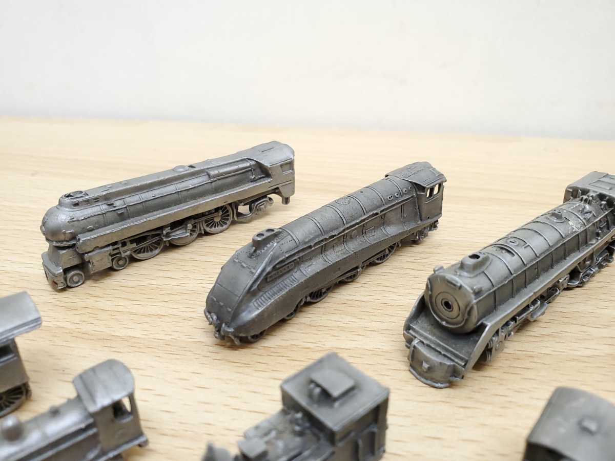 フランクリン ミント製 世界の偉大な機関車シリーズ 金属製 鋳造 鉄道模型 まとめ 総重量約1661g 海外ホビー 希少 コレクション 現状品の画像6
