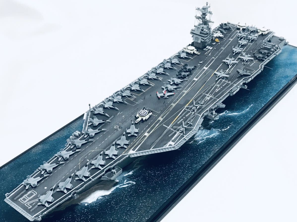 多摩工房 マジックファクトリー 1/700 CVN-78 USS ジェラルド・R・フォード 完成品の画像2