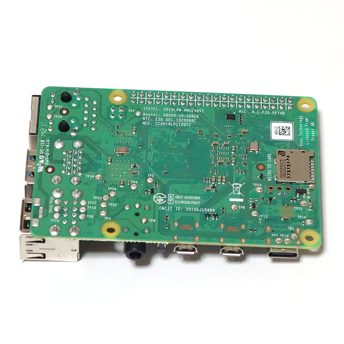 Raspberry Pi4 Model B（8GB RAM）ラズパイ4B◆ACアダプタ、HDMIケーブル、純正ケース、CPUクーラー付属の画像3