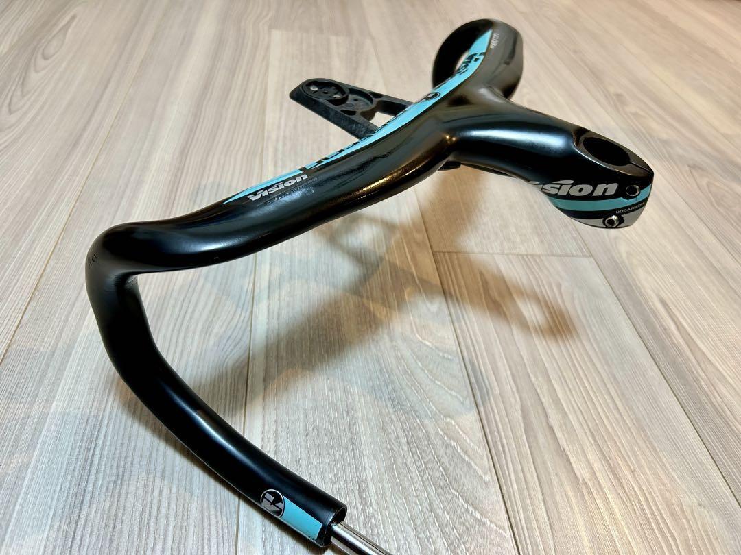 Vision Metron 5D カーボンハンドル Bianchi チェレステ Oltre Vision Metron 5D カーボンハンドル Bianchi チェレステ Oltre