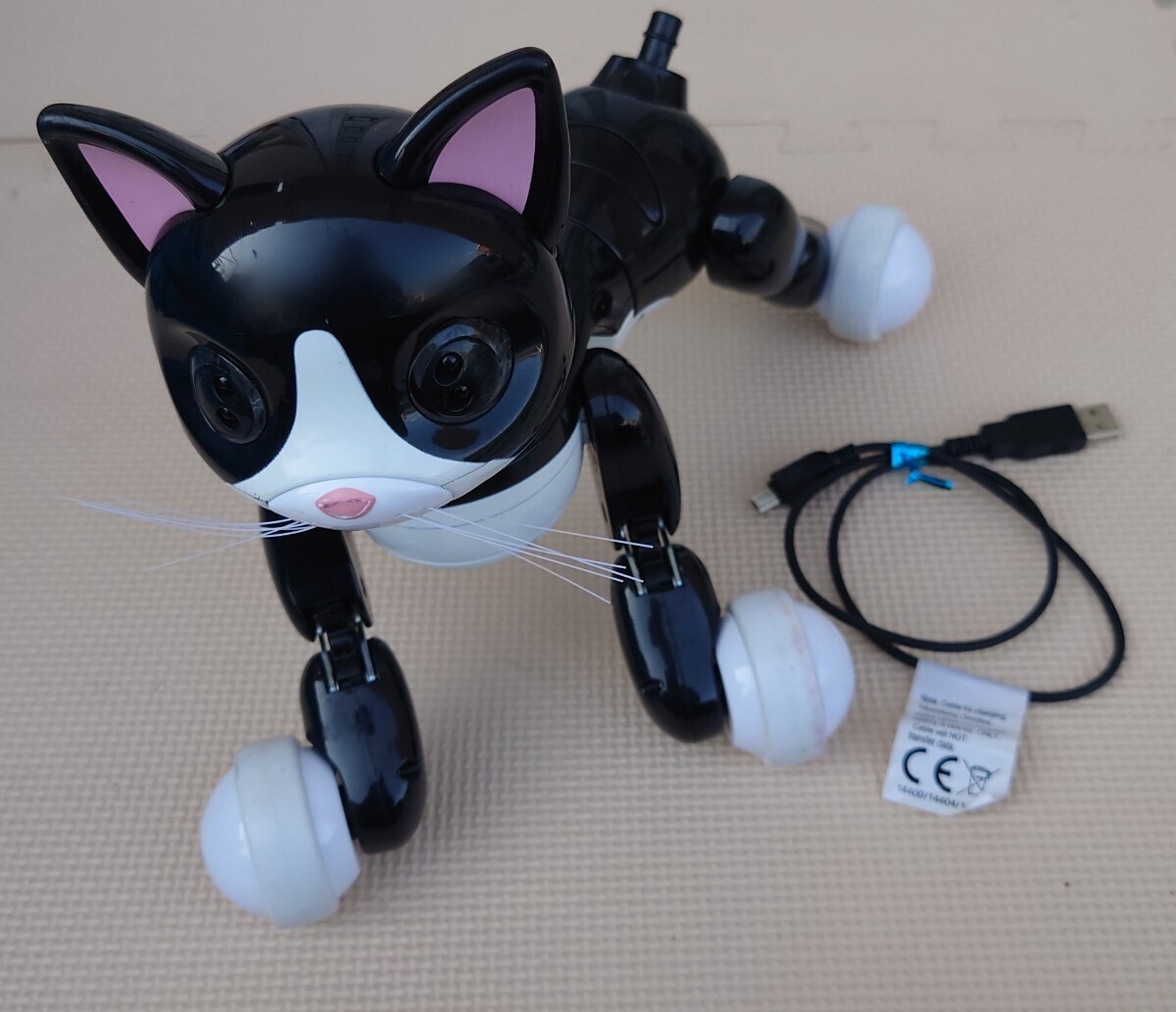 【欠品あり】タカラトミー TAKARA TOMY オムニボット ハロー！ ウ～ニャン ウーニャン 猫 ネコ ロボット おもちゃの画像1