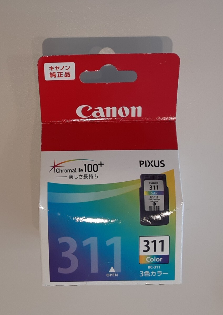 【未開封】 Canon 純正品 インクカートリッジ PIXUS 311 キャノン キヤノン 純正 取付期限:2025.3の画像1