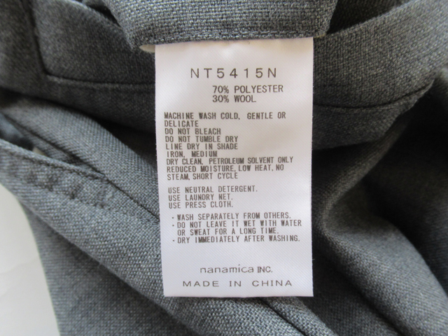 2024SS THE NORTH FACE PURPLE LABEL Polyester Wool Oxford 2024SS THE NORTH FACE PURPLE LABEL Polyester Wool Oxford
