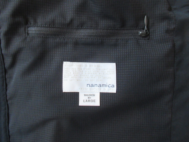 2024SS nanamica ALPHADRY Crew Jacket サイズL ネイビー アルファドライ/ナナミカノースフェイスパープルレーベル_画像4