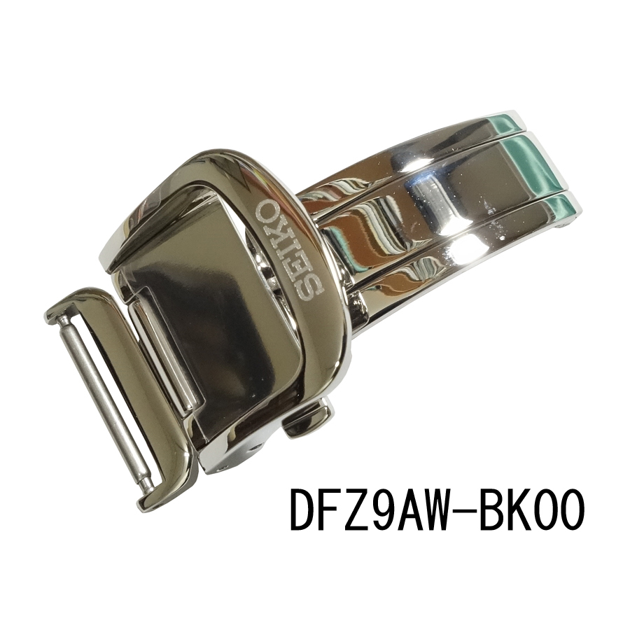 セイコー Dバックル DFZ9AW-BK00 16mm ステンレス 新品未使用正規品 送料無料_画像2