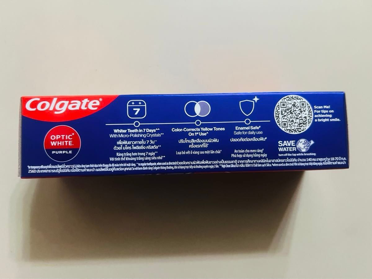 Colgate Optic White Purple コルゲートオプティック ホワイト パープル 100g