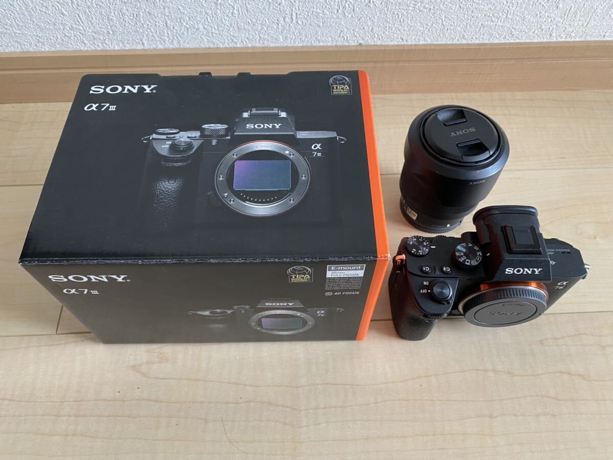 sony a7ⅲ ソニー ミラーレス一眼カメラ 元箱 の画像1