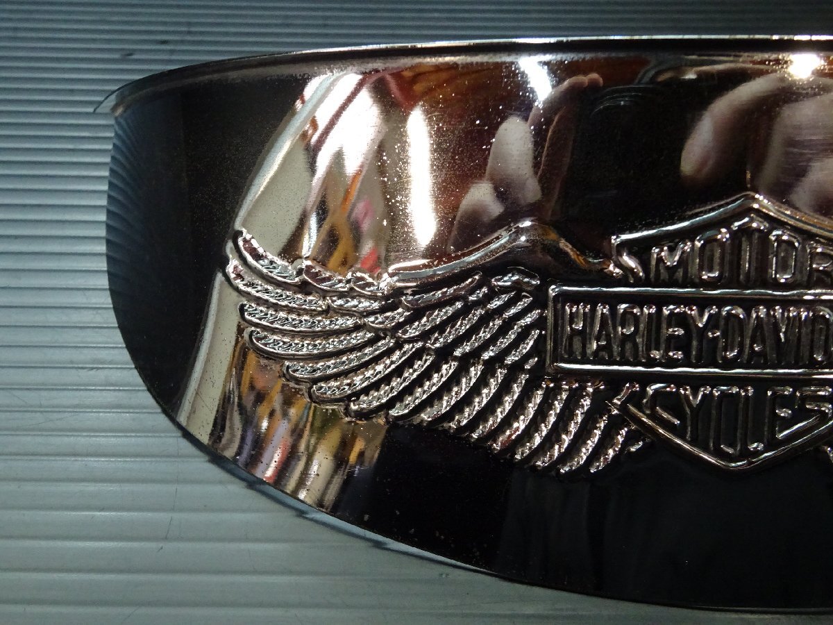  Harley * evo FLHTC1340 original head light visor! E5383