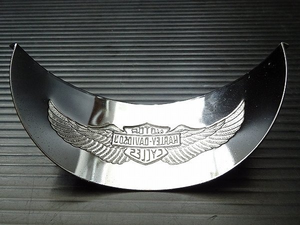  Harley * evo FLHTCU1340 S/C original fog lamp visor! (HD-B-073)
