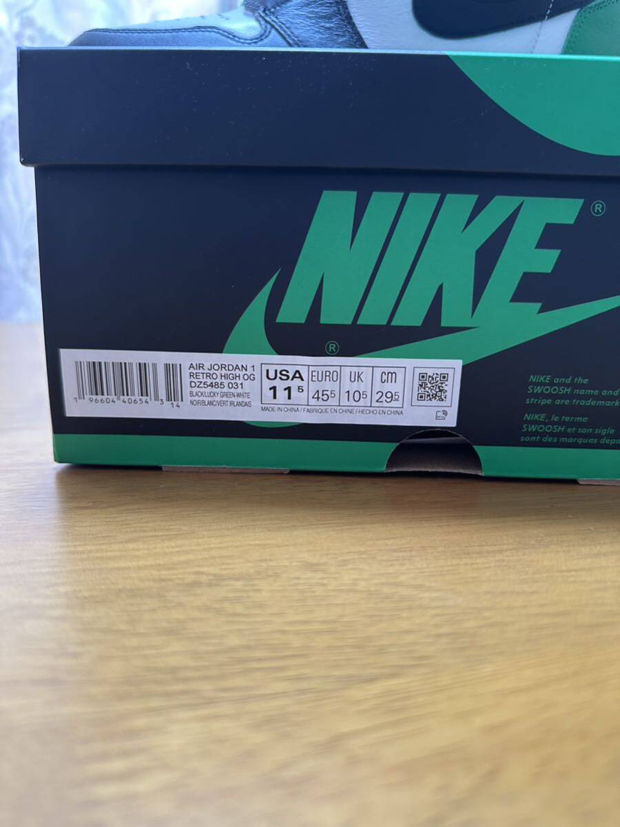 Nike Air Jordan 1 Retro High OG Celtics/Black and Lucky Green (2023)_画像7