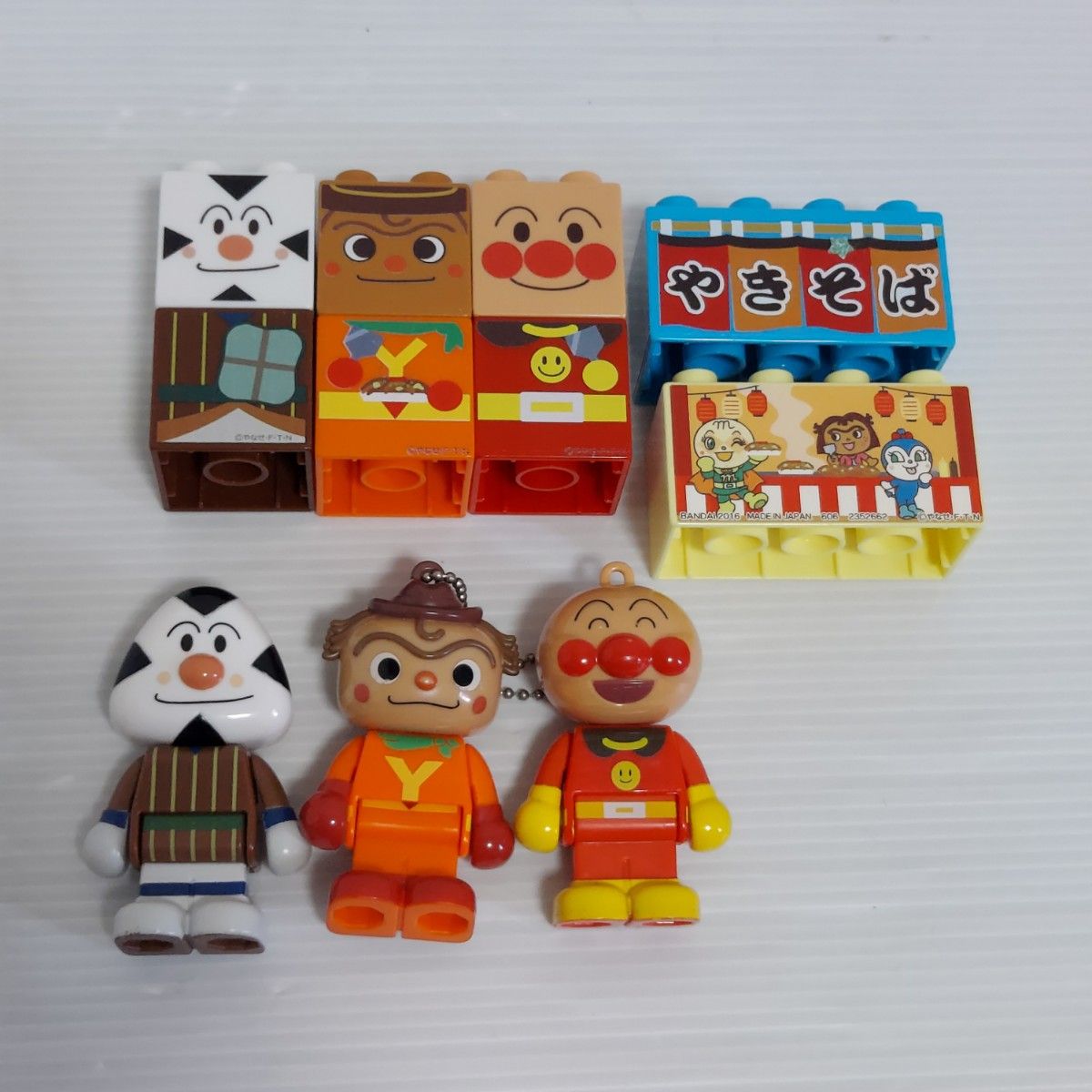 ブロックラボ ドール & ブロック おむすびまん やきそばパンマン ブロックラボ ドール & ブロック おむすびまん やきそばパンマン