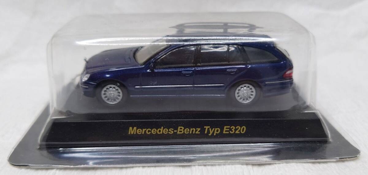 京商 1/64 メルセデスベンツ Mercedes Benz E320 ミニカー 中古現状品_画像1