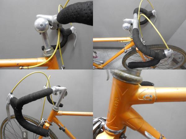 BRIDGSTONE・ビンテージ・1970年代・ロードバイク・オレンジ色 ・ 基本未整備・現状渡し・ジャンク品扱いにて サイズ CT 52㎝・TP 50㎝　_画像7