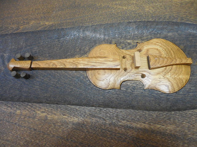  violin * motif * tree carving * one sheets board * indirect lighting equipment / Vintage * rare * excellent article size W44×D22×H93.5.