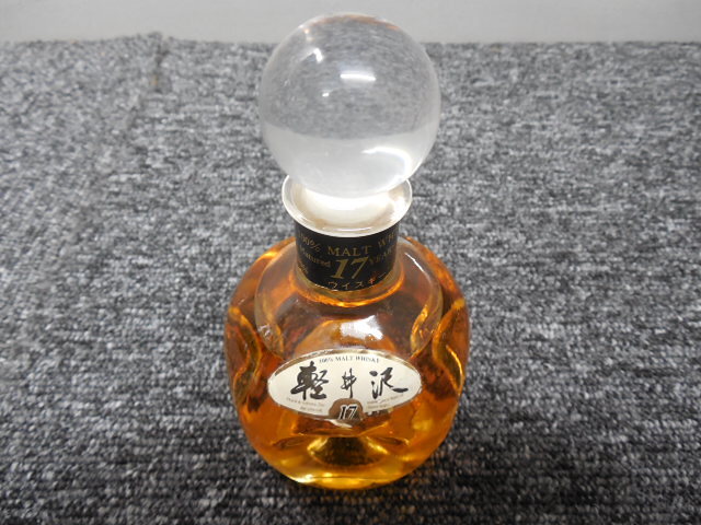 軽井沢17年・メルシャン・古酒・ミニチュアボトル・モルトウイスキー・未開封品・100ml・40％ /  ビンテージ・当時ものの画像5