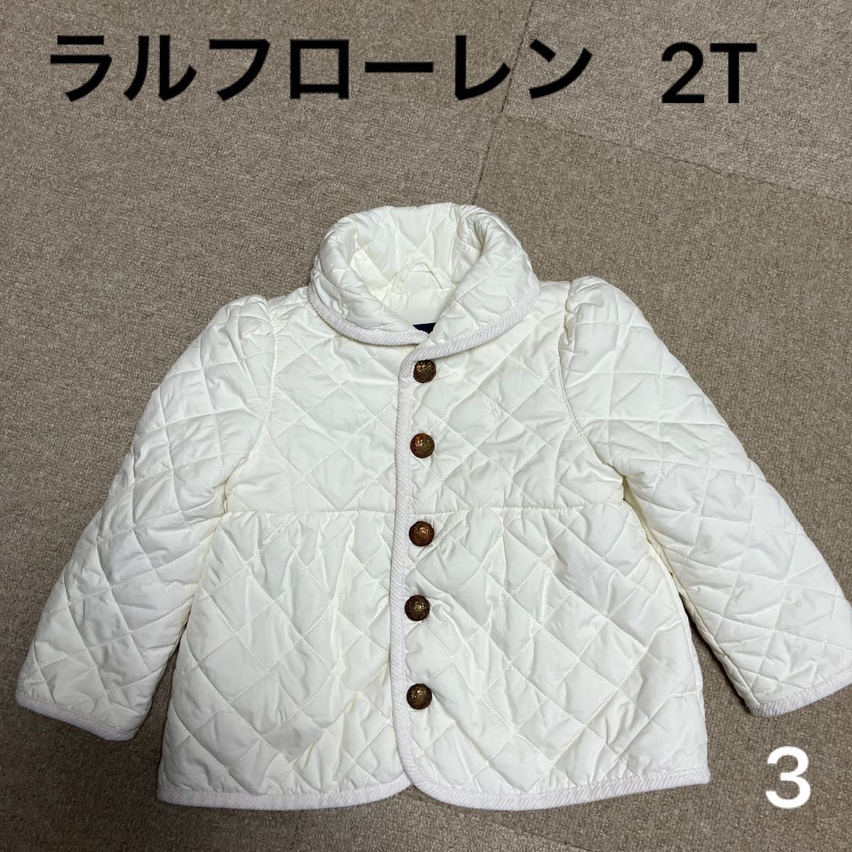 RALPH LAUREN ラルフローレン　2T キルティングジャケット 女の子 コート RALPH LAUREN