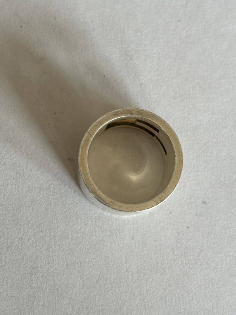 GUCCI リング 指輪 12〜13号シルバー mの画像3