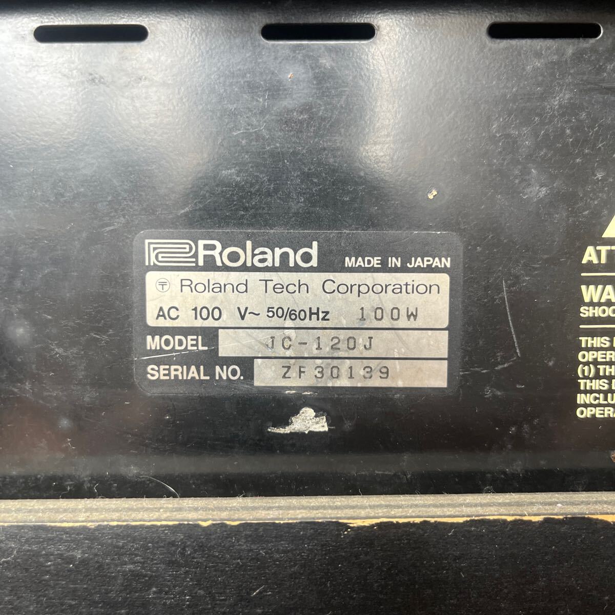  Roland JC120 working properly goods goods can be returned!