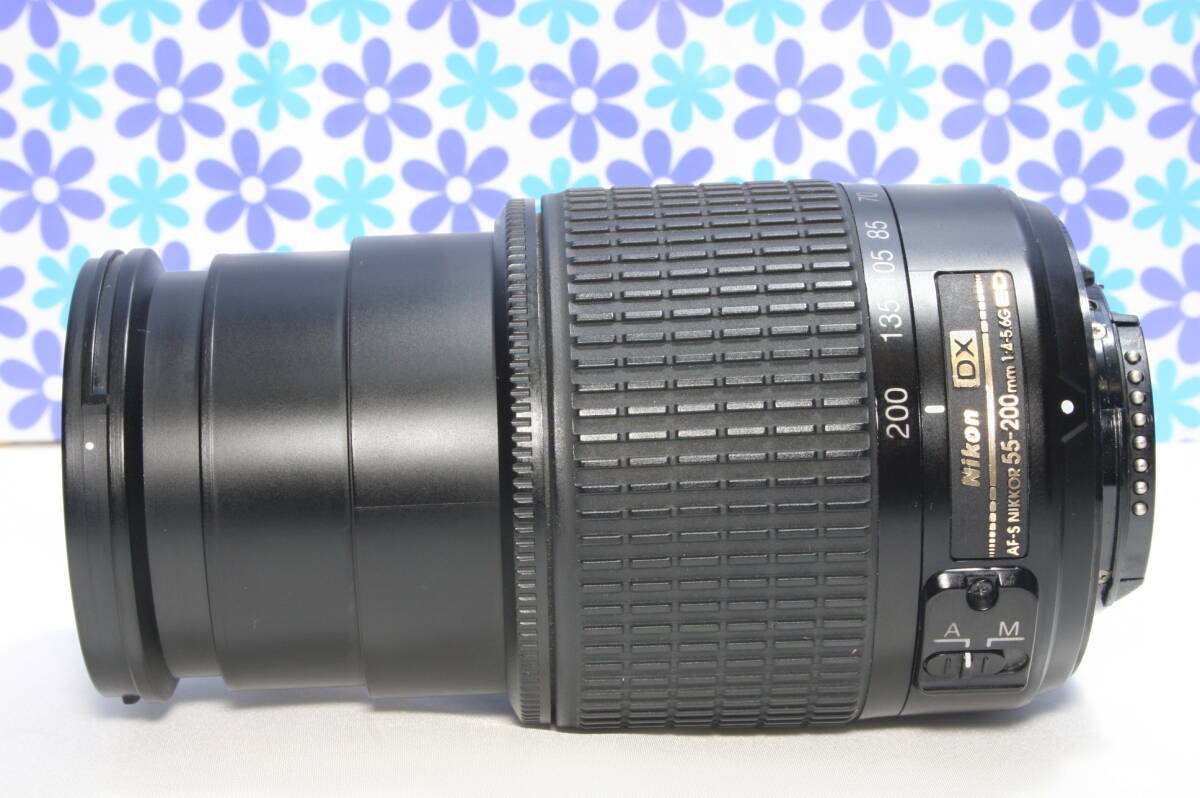 極上美品★ニコン Nikon AF-S 55-200mm★軽量・コンパクト★人気望遠レンズ★送料無料★_画像5