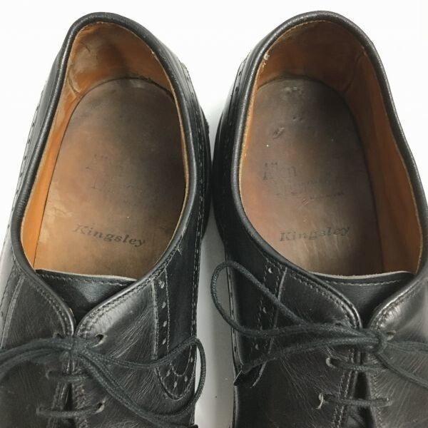 Allen Edmonds/アレンエドモンズ Kingsley【サイズ11D　28.0-29.0】80s-90s/Vintage　Uチップ　ビジネスシューズ　黒　管NO.WZC-155_画像8