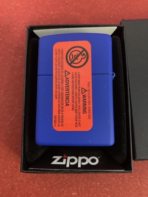 大谷翔平所属チーム LA Dodgers Zippo チームカラーブルー新品未使用品！_画像4