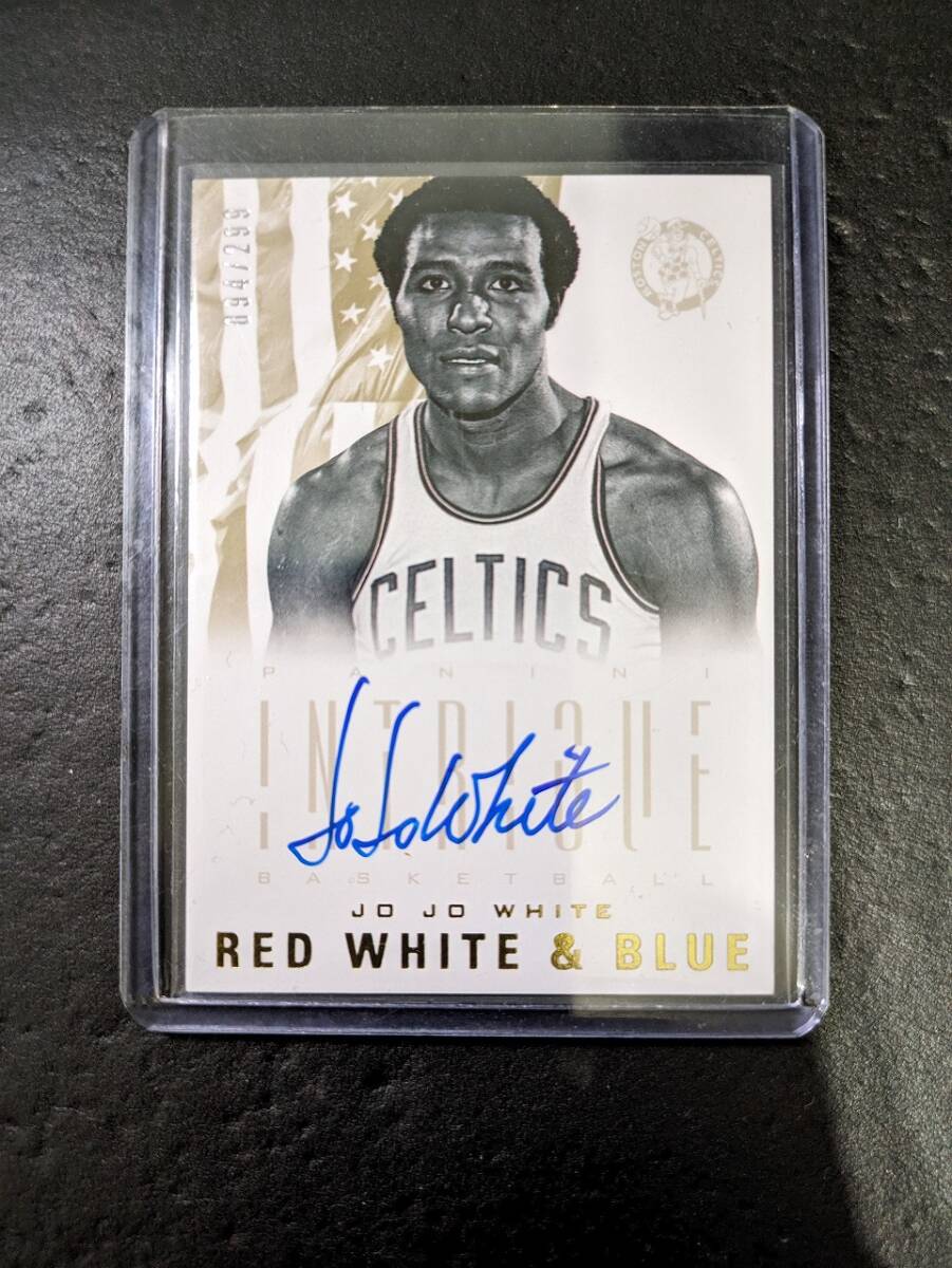 Jo Jo White　2012-13 Panini Intrigue　ジョ・ジョ・ホワイト　サイン Auto_画像1