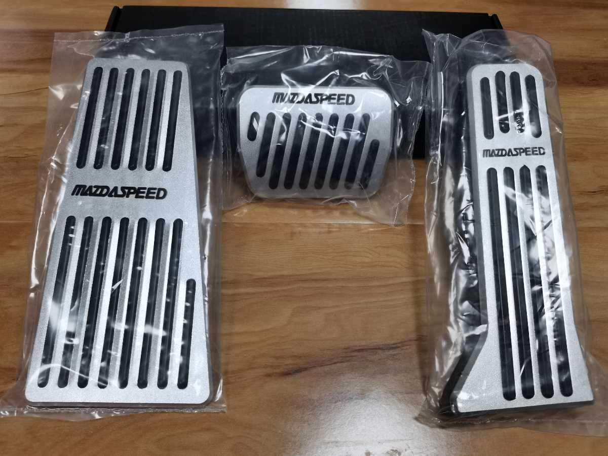 * new goods * Mazda MAZDASPEED Mazda aluminum pedal CX-3 DK series CX-5 KE KF series CX-8 series Demio DJ series Axela BM BY series Atenza tool un- necessary 