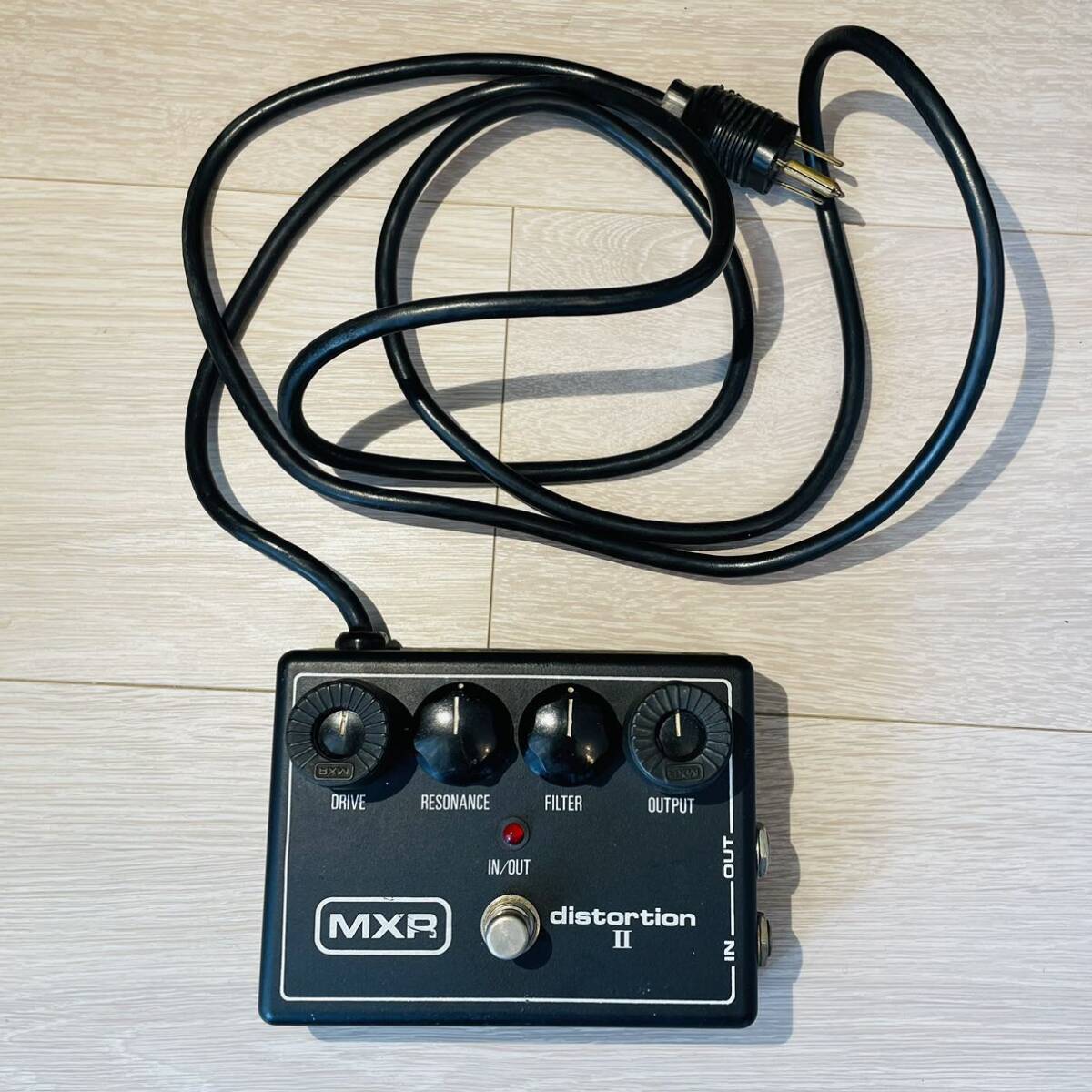 【レア】MXR distortion2 vintage 83年製 黒筐体の画像2