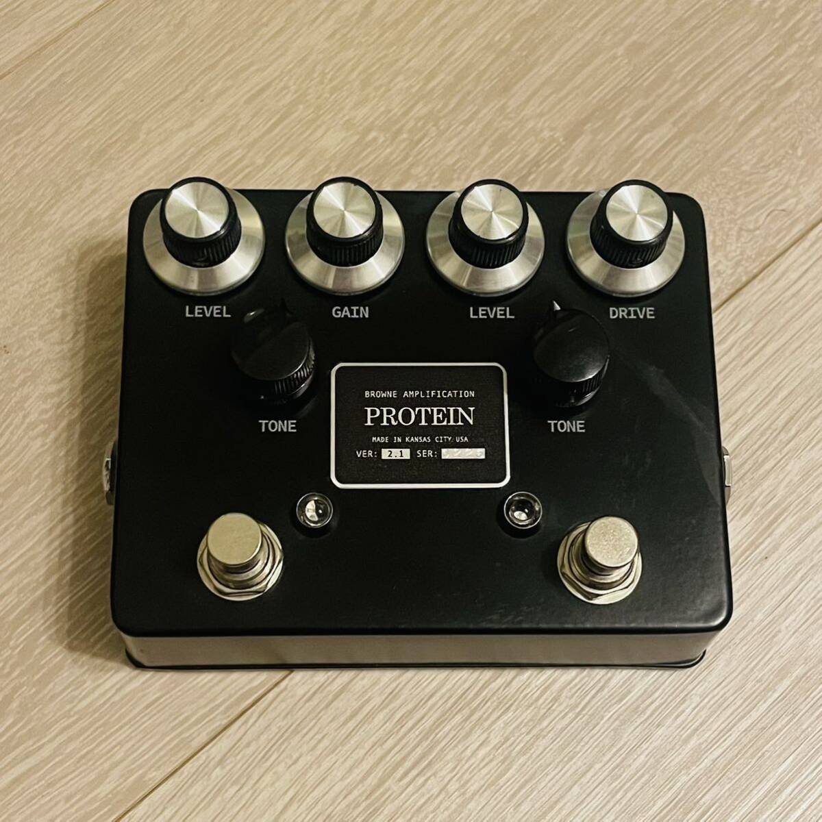 【レア 初期】BROWNE AMPLIFICATION PROTEIN ODR-1 ブルースブレイカー nobels marshll マーシャルの画像1