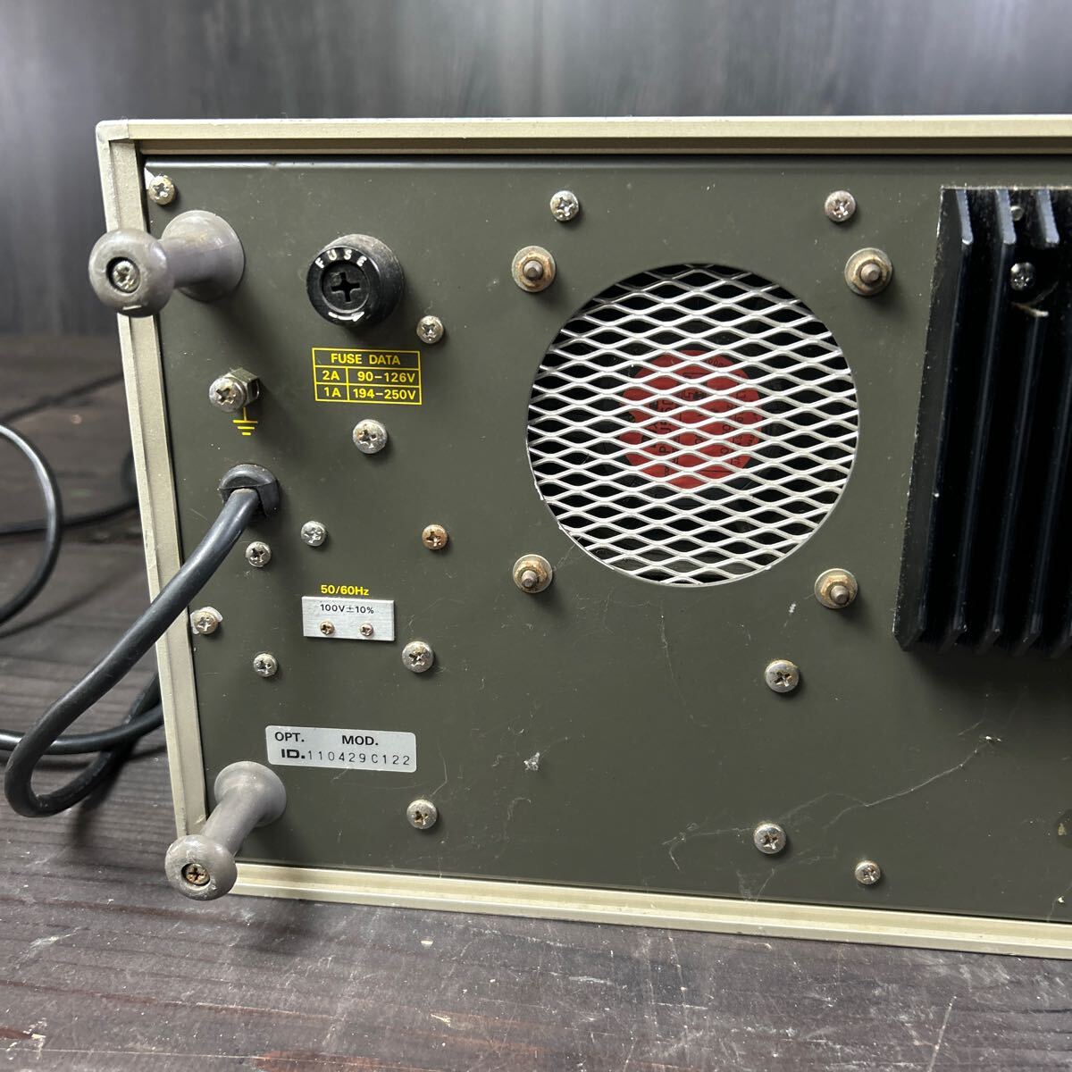 e3154 National ナショナル FM/AM signal generator VP-8180A シグナルジェネレーター _画像6