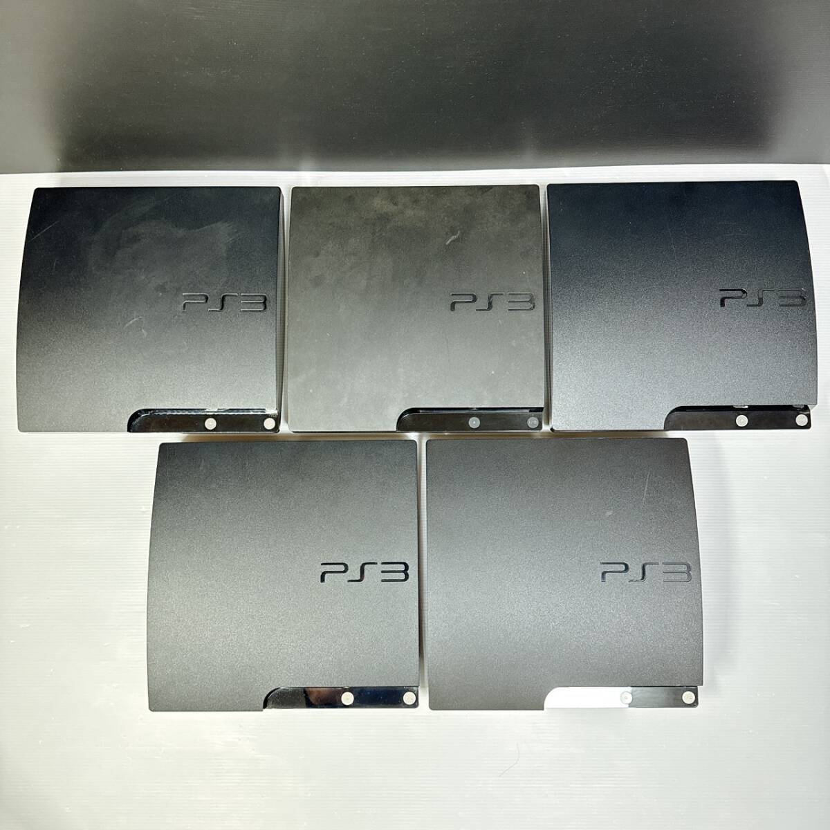 ③1円～ソフト読込確認済み PS3 プレイステーション3 PlayStation3 CECH-2000A×4 3000B 本体 計5台 大量 まとめ売り HDDあり _画像1