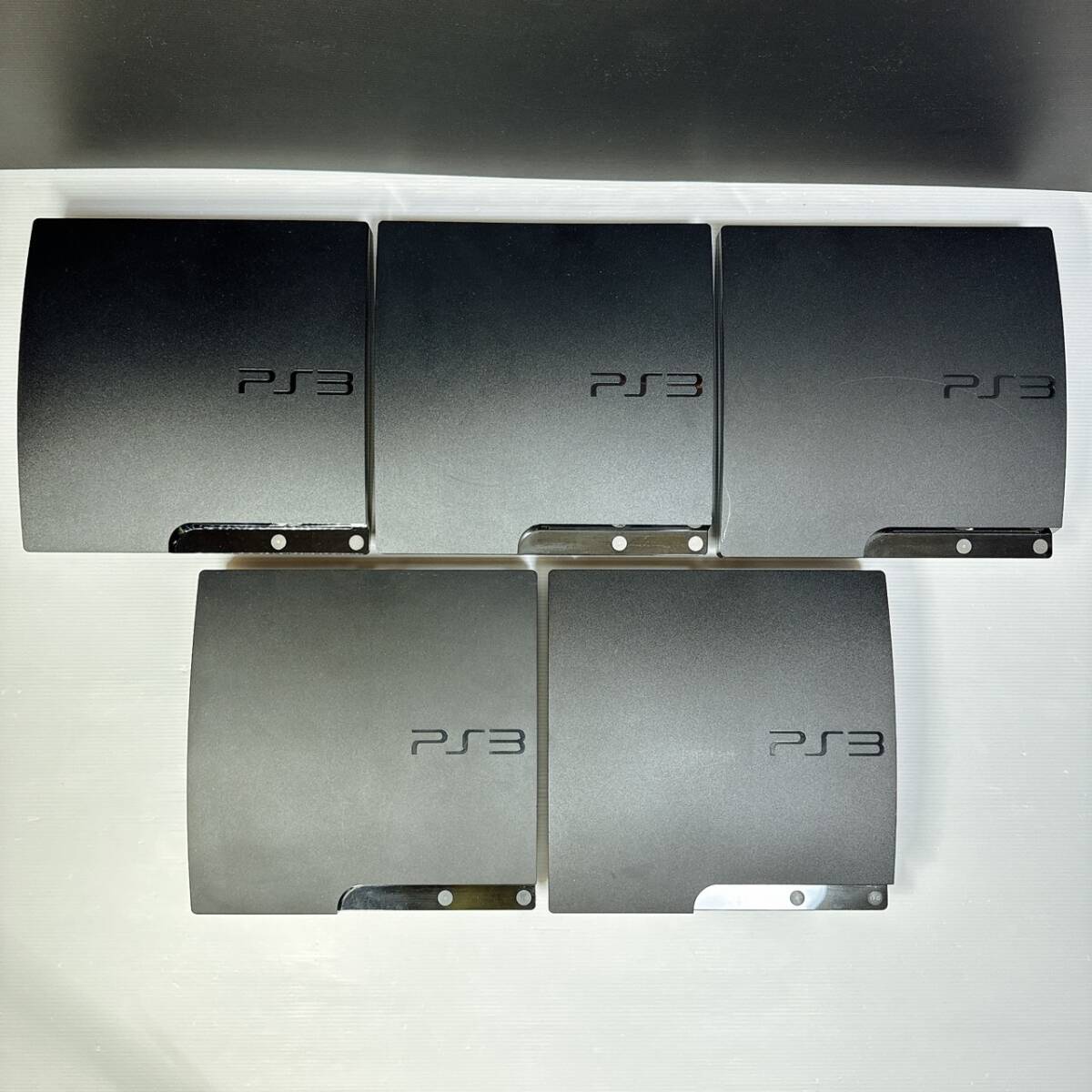 ①1円～ソフト読込確認済み PS3 プレイステーション3 PlayStation3 CECH-2000A×2 2500A 3000A×2 本体 計5台 大量 まとめ売り HDDあり の画像1