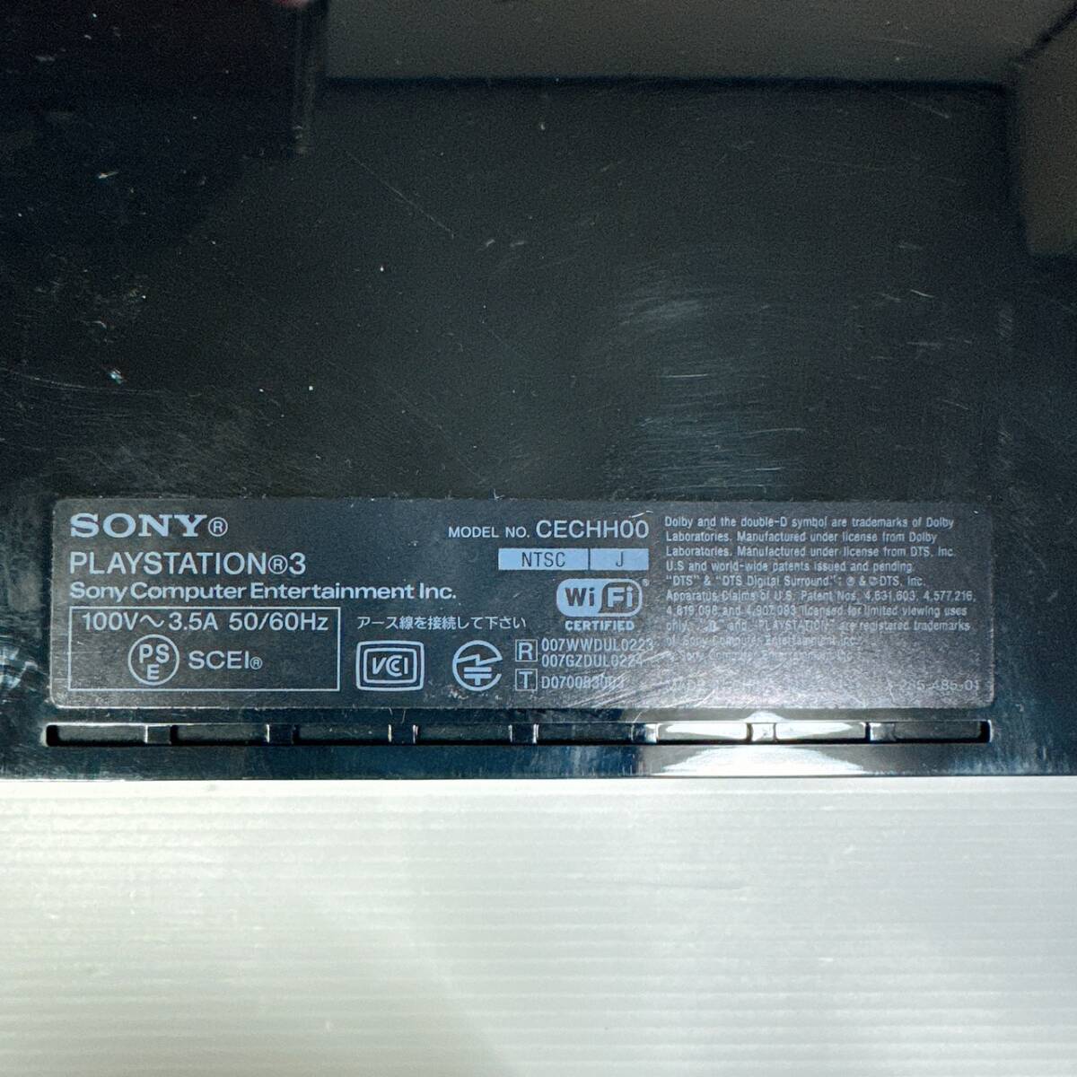 ③1円～ソフト読込確認済み PS3初期型 PlayStation3 プレイステーション3 初期型 CECHH00（40GB) ×2　L00(80GB) 大量 まとめ売り _画像5